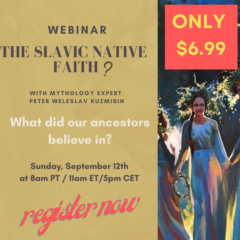 Global Slovakia "The Slavic Native Faith?" (webinar) | Czechoslovak